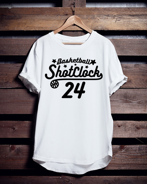 バスケTシャツ「ShotClock24」