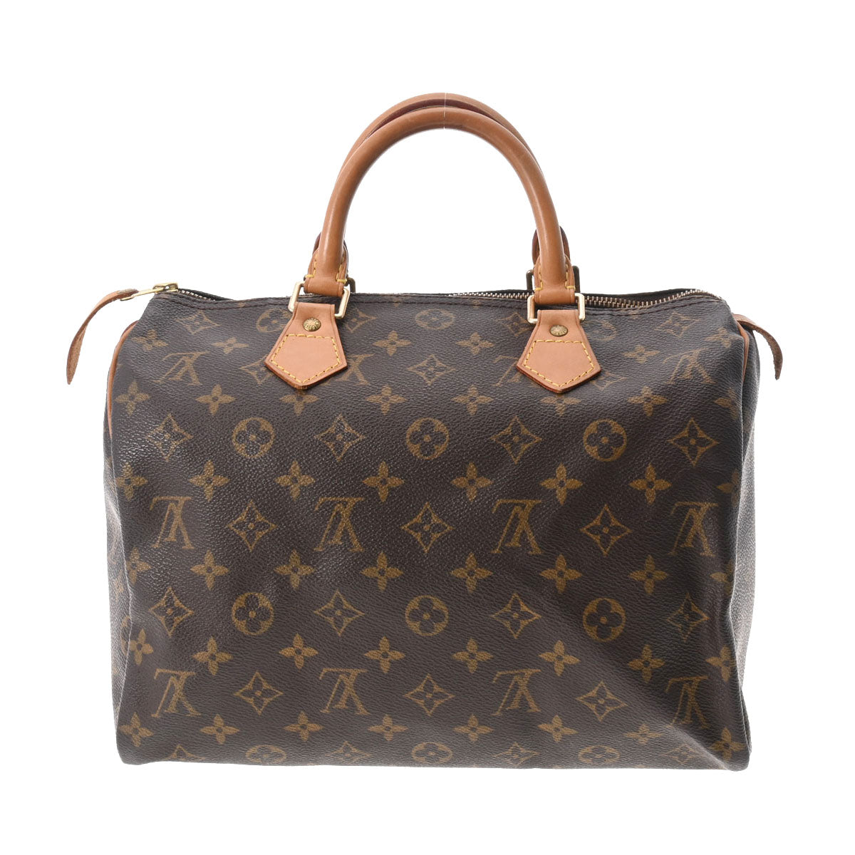 LOUIS VUITTON ルイヴィトン モノグラム スピーディ30 ブラウン M41526 レディース モノグラムキャンバス ハンドバッグ Bランク 中古 