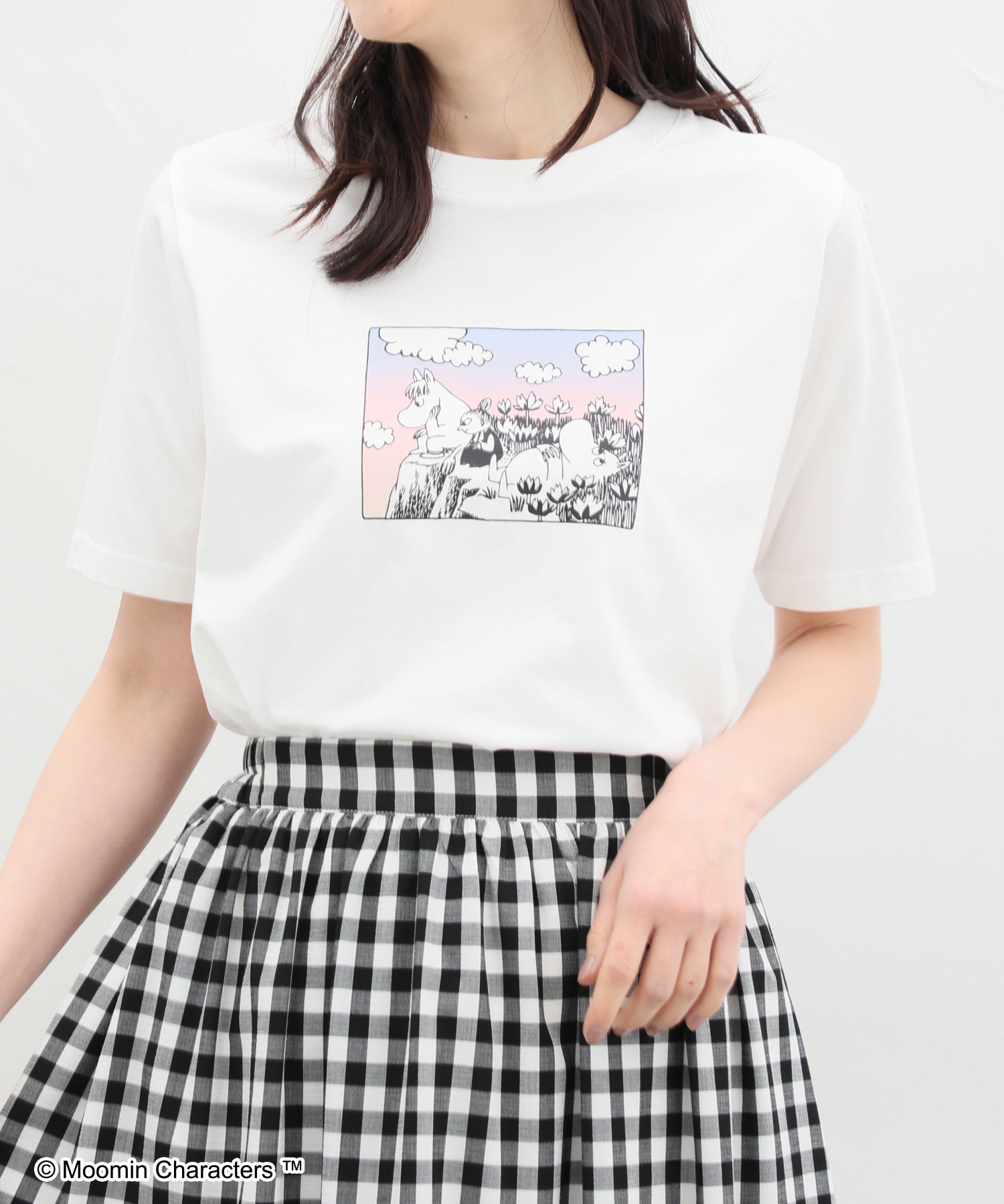 ハニーズ/ムーミン／半袖Ｔシャツ Tシャツ レディース 半袖 ムーミン キャラクター 大人