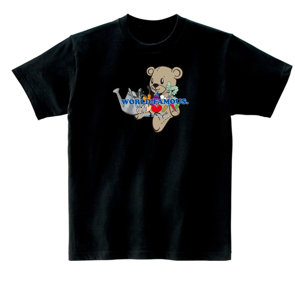 MADE IN JAPAN BEAR DESIGN 野菜Tシャツ