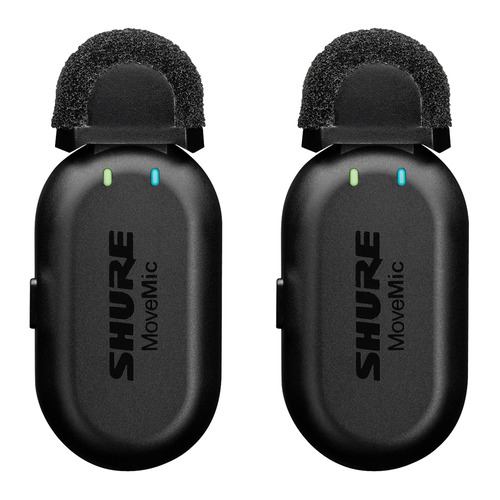 SHURE MVTWOJZ6 クリップオン・ワイヤレスマイク 2台セットブラック