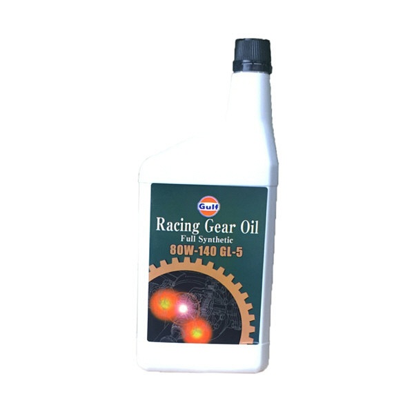 Gulf Racing Gear Oil 80W140 1セット（6本入）（直送品）