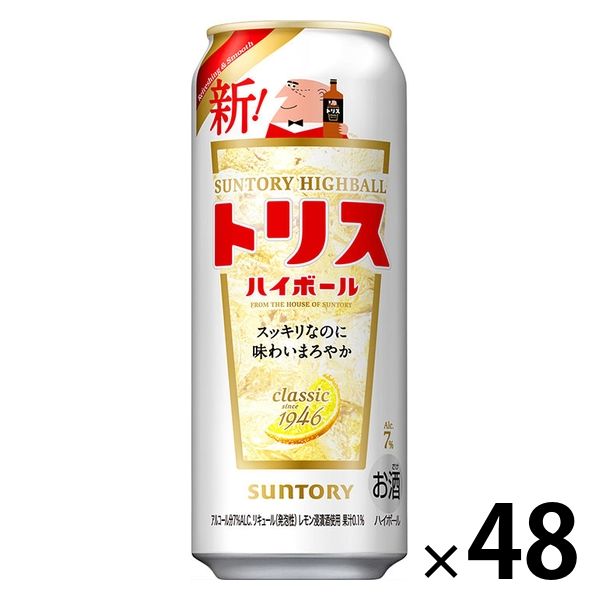 ハイボール　トリスハイボール　500ml　2ケース(48本)　サントリー