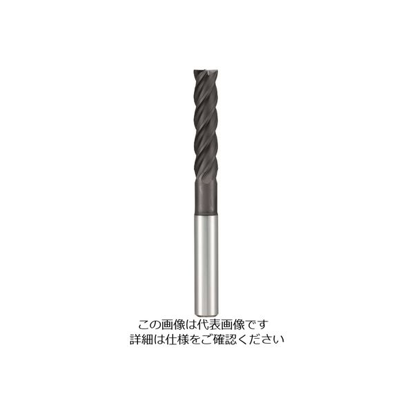 グーリング 4枚刃エンドミル エクストラロングFIREコート 10mm 6767 10.000 181-8781（直送品）