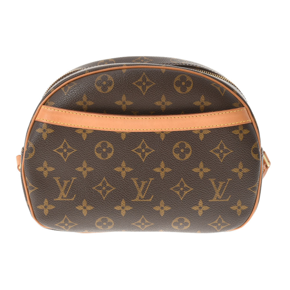 LOUIS VUITTON ルイヴィトン モノグラム ブロワ ブラウン M51221 レディース モノグラムキャンバス ショルダーバッグ Bランク 中古 