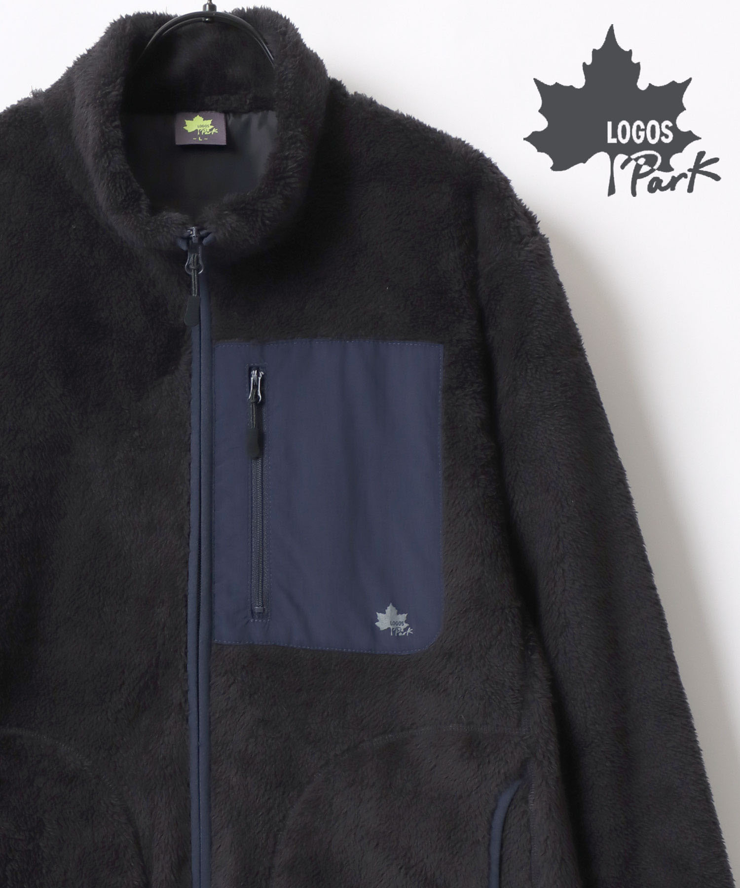 ラザル/【Lazar】LOGOS/ロゴス Boa Fleece Jacket/シャギーボアフリース･･･