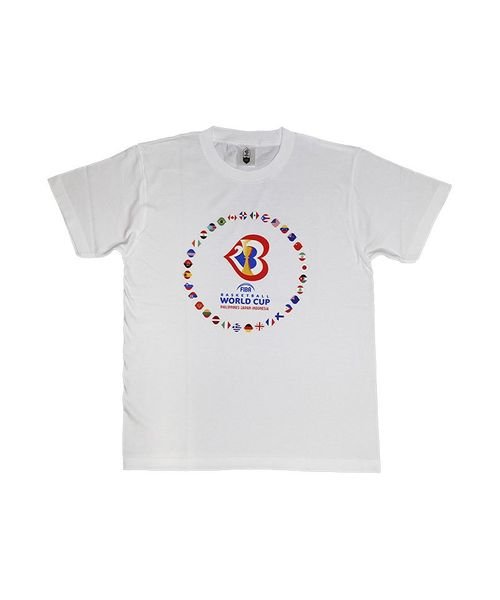 FIBA2023 Tシャツ ALL FLAG