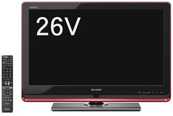 シャープ 26V型 液晶 テレビ AQUOS LC-26DZ3-R ハイビジョン【中古品】