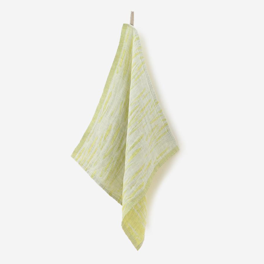 LAPUAN KANKURIT | OSMANKAAMI towel / grey-lime 46×46cm