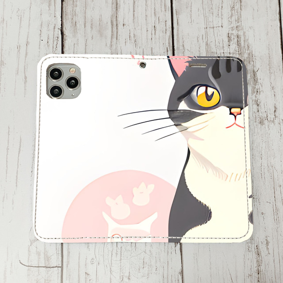 iphoneケース2-4-5 iphone 手帳 ねこ・猫・ネコ 箱1 かわいい アイフォン iface