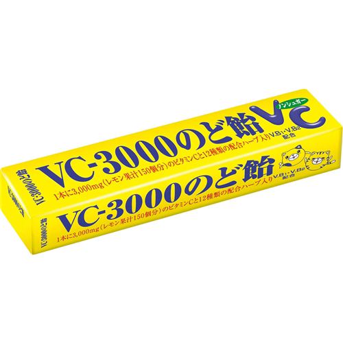 ノーベル製菓 ＶＣ－３０００のど飴スティック 10粒