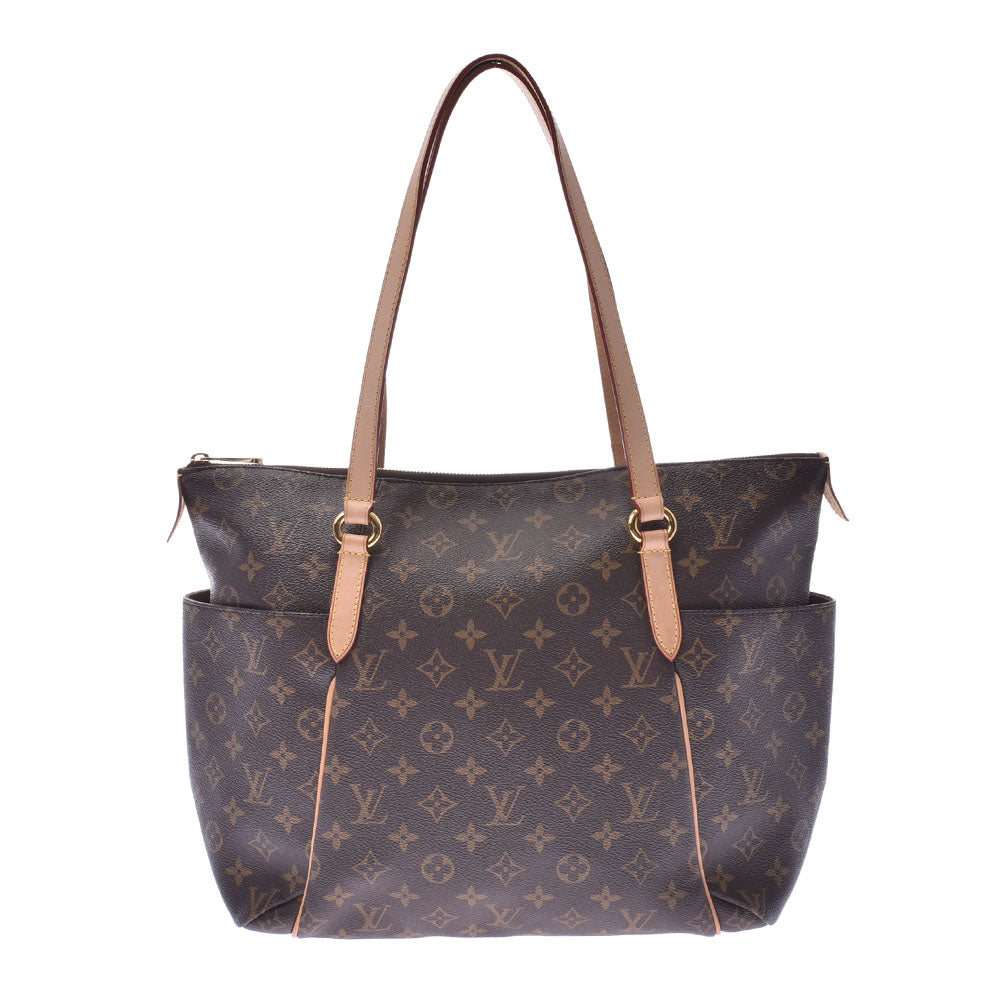 LOUIS VUITTON ルイヴィトン モノグラム トータリーMM 旧型 ブラウン M56689 ユニセックス トートバッグ ABランク 中古 