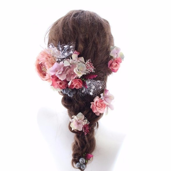 head dress* antique Ranunculus