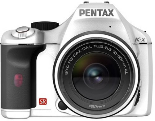 PENTAX デジタル一眼レフカメラ K-x レンズキット ホワイト【中古品】