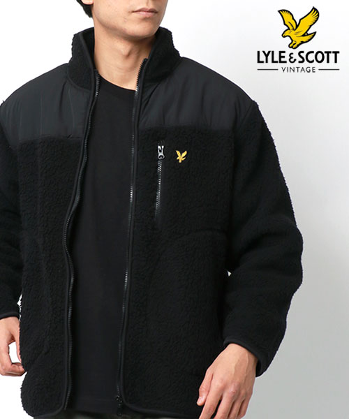 マルカワ/【LYLE&SCOTT】ライル＆スコット ボアフリースブルゾン