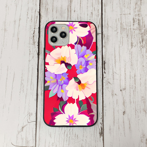 iphonecase4-2_21 iphone 強化ガラス お花(ic) アイフォン iface ケース