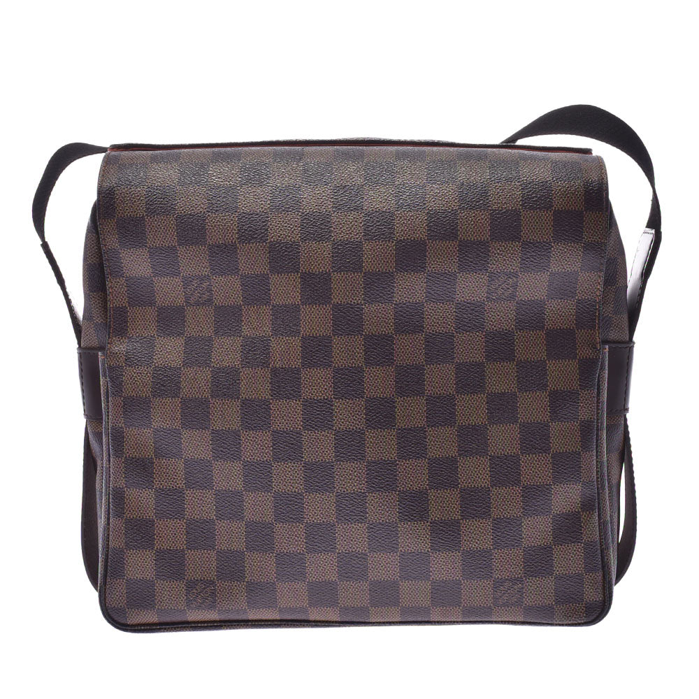 LOUIS VUITTON ルイヴィトン ダミエ ナヴィグリオ  ブラウン N45255 ユニセックス ダミエキャンバス ショルダーバッグ Bランク 中古 