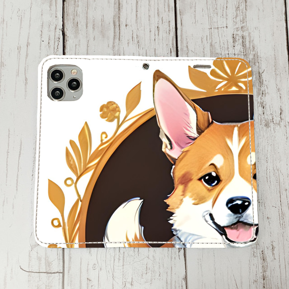 iphoneケース3-4-46 iphone 手帳 犬・イヌ・ワンちゃん 箱11 かわいい アイフォン iface