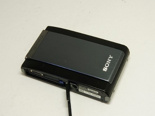 SONY デジタルカメラ Cybershot (1010万画素/光学x5/デジタルx10/ブラック) DSC-T300 B【中古品】