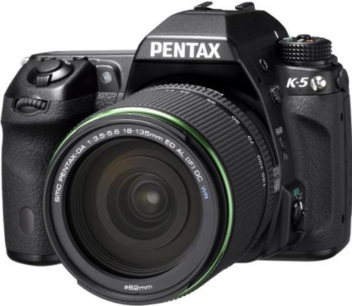 PENTAX デジタル一眼レフカメラ K-5 18-135レンズキット K-5LK18-135WR【中古品】