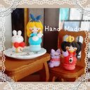 新作 ❀不思議の国モチーフ マカロン❀ ハンドメイド マスコット 粘土 アリス