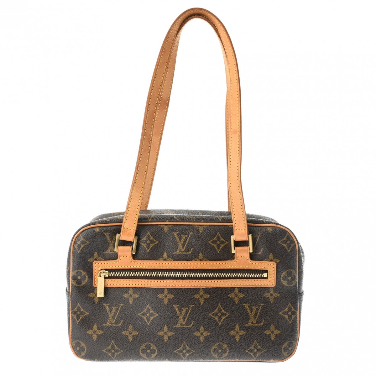 LOUIS VUITTON ルイヴィトン モノグラム シテ MM ブラウン M51182 レディース モノグラムキャンバス ハンドバッグ Bランク 中古 