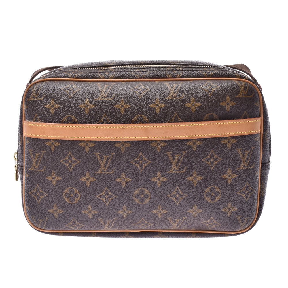 LOUIS VUITTON ルイヴィトン モノグラム リポーター S ブラウン M45254 ユニセックス モノグラムキャンバス ショルダーバッグ ABランク 中古 