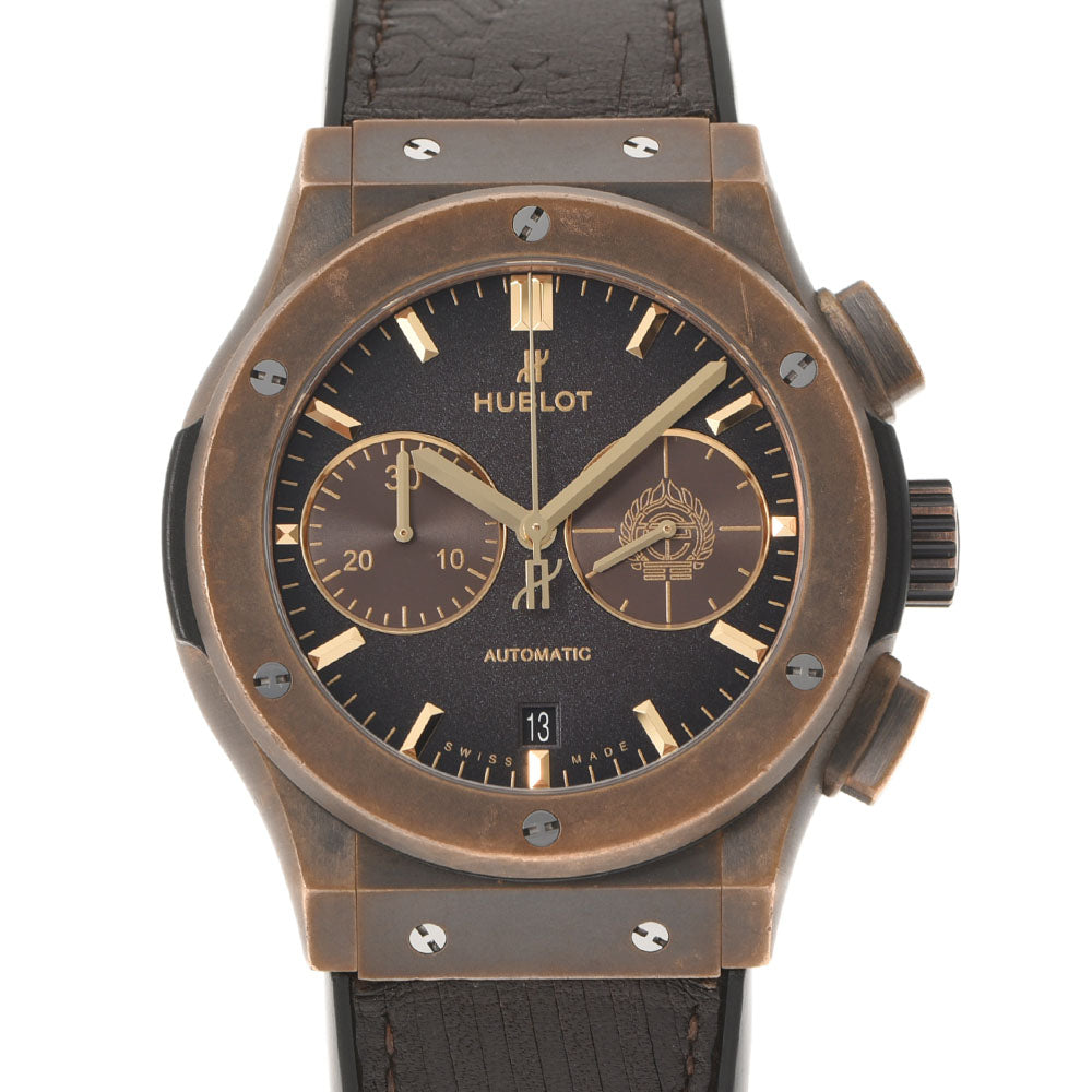 HUBLOT ウブロ クラシックフュージョン イーストコーストブロンズ  限定50本 521.BZ.6680.VR.EWC17 メンズ ブロンズ 腕時計 自動巻き ブラウン文字盤 Aランク 中古 