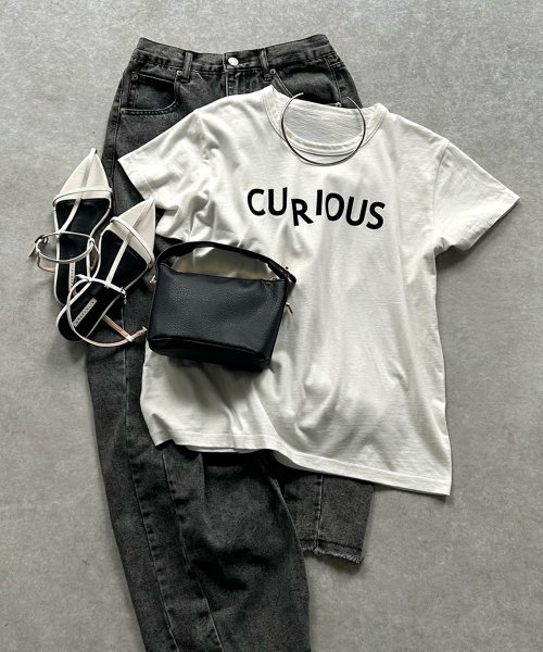 CURIOUSフロッキーTシャツ