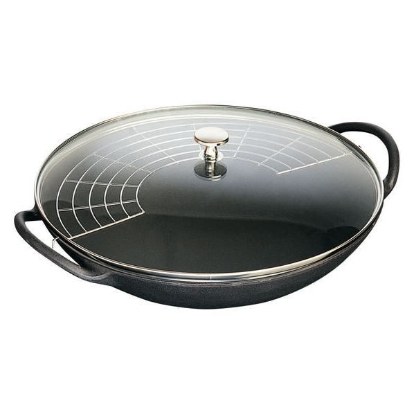 STAUB ストウブ グランビュッフェパン 37cm ブラック 40509-398 FC195LT-6645320