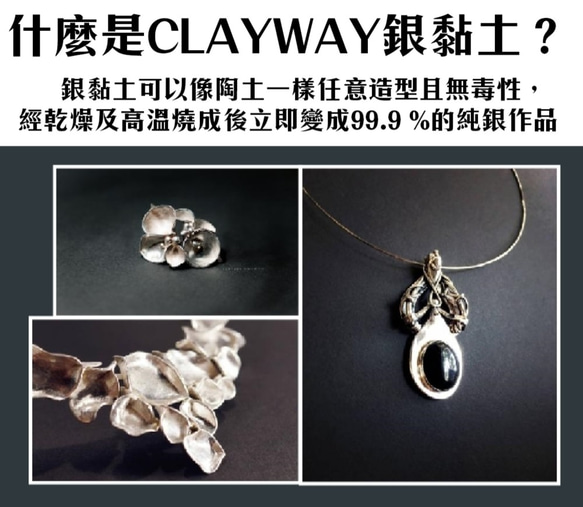 CLAYWAYシルバークレイ10g  - シルバーシルバー