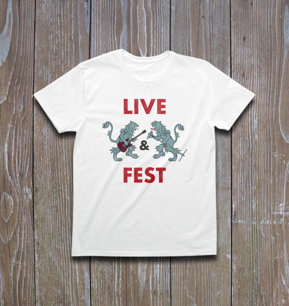 LIVE&FEST　Tシャツ