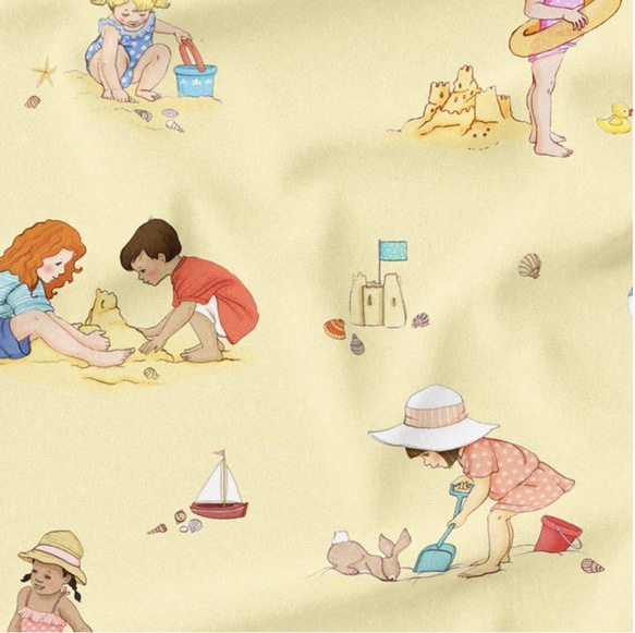 お値段据置　ラスト3 Belle&Boo At The Seaside  “浜辺で遊ぼう イエロー”