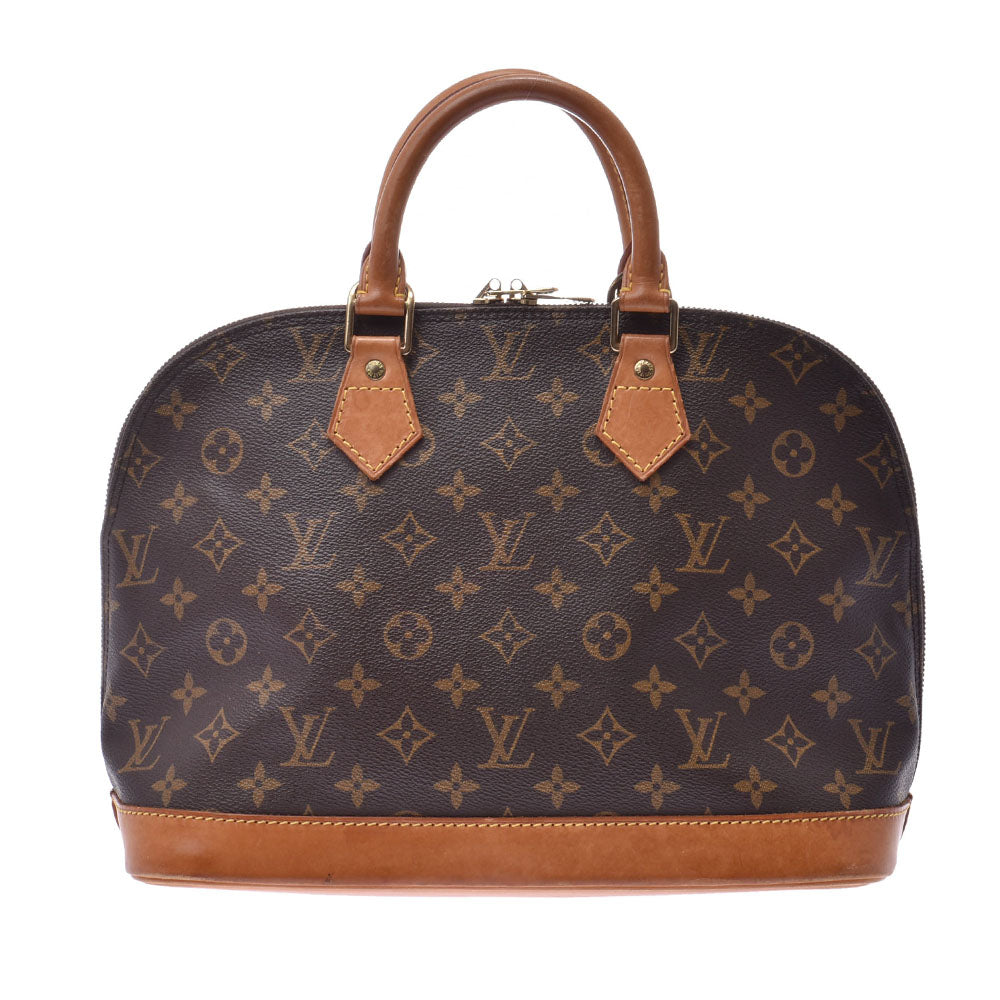 ルイヴィトンアルマ   14145 ブラウン レディース モノグラムキャンバス ハンドバッグ M51130  LOUIS VUITTON 中古