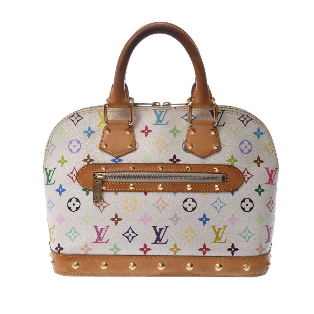 LOUIS VUITTON ルイヴィトン アルマ ブロン M40443 ユニセックス モノグラムマルチカラー ハンドバッグ BCランク 中古 