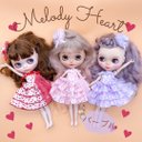 【パープル】Melody Heart(メロディハート)