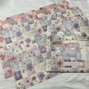 【D-77】デザインペーパー　Patchwork paper１