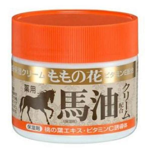 ももの花 薬用馬油配合クリーム (70g)