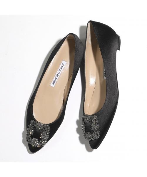 MANOLO BLAHNIK フラットシューズ HANGISIFLAT FMC 9XX 0348