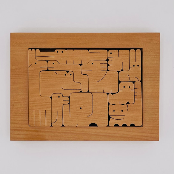 組木　アニマル11匹