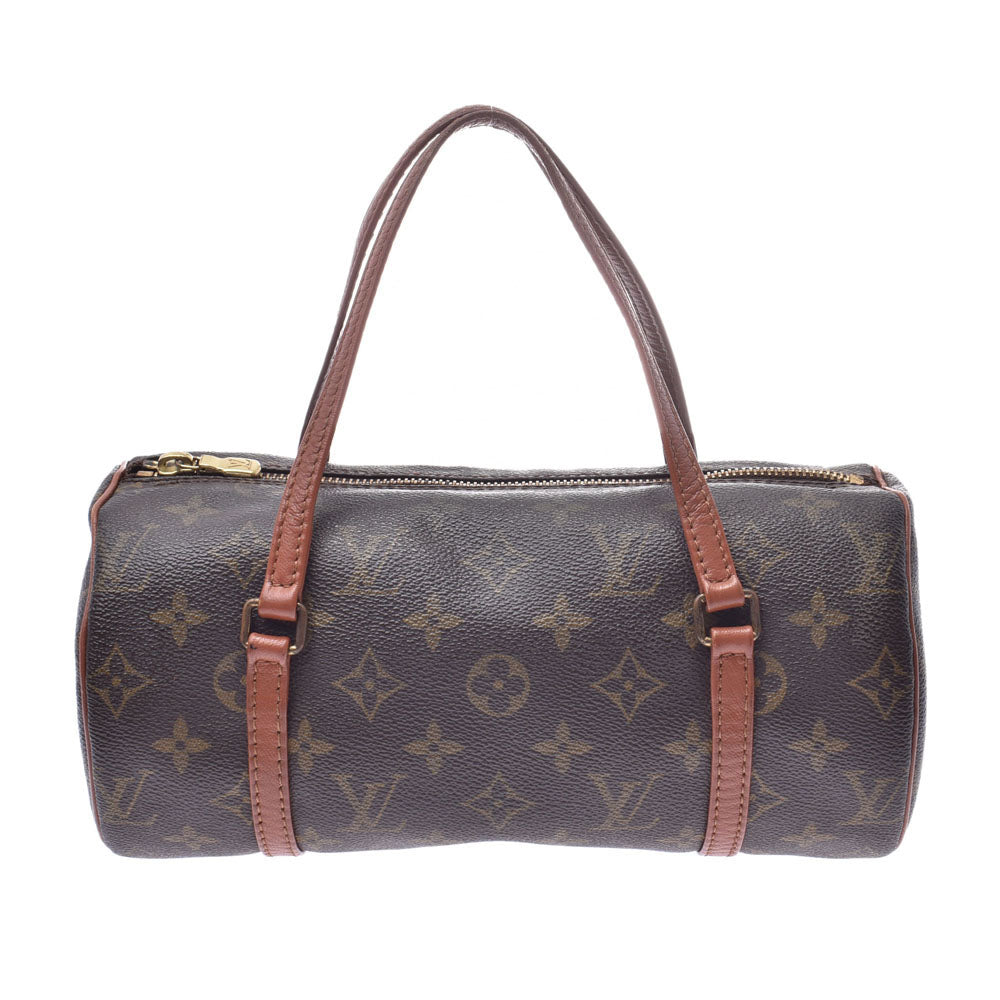 LOUIS VUITTON ルイヴィトン モノグラム パピヨンPM 旧型 ブラウン M51366 レディース モノグラムキャンバス ハンドバッグ Bランク 中古 