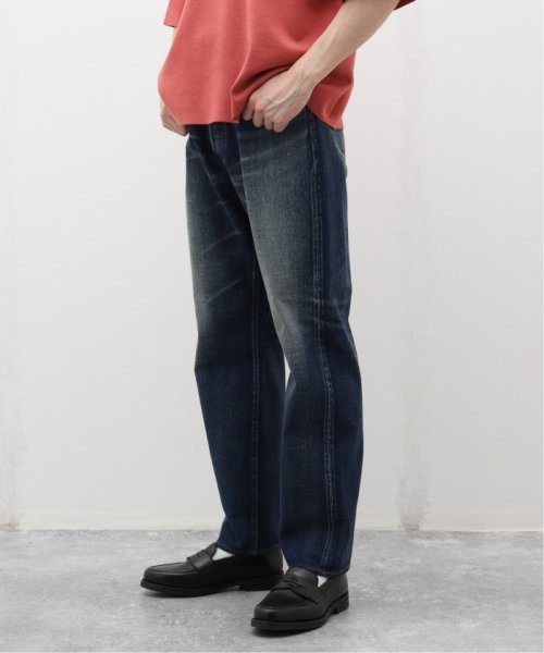 LENO (リノ) STRAIGHT JEANS AGED INDIGO H2401－ J006A