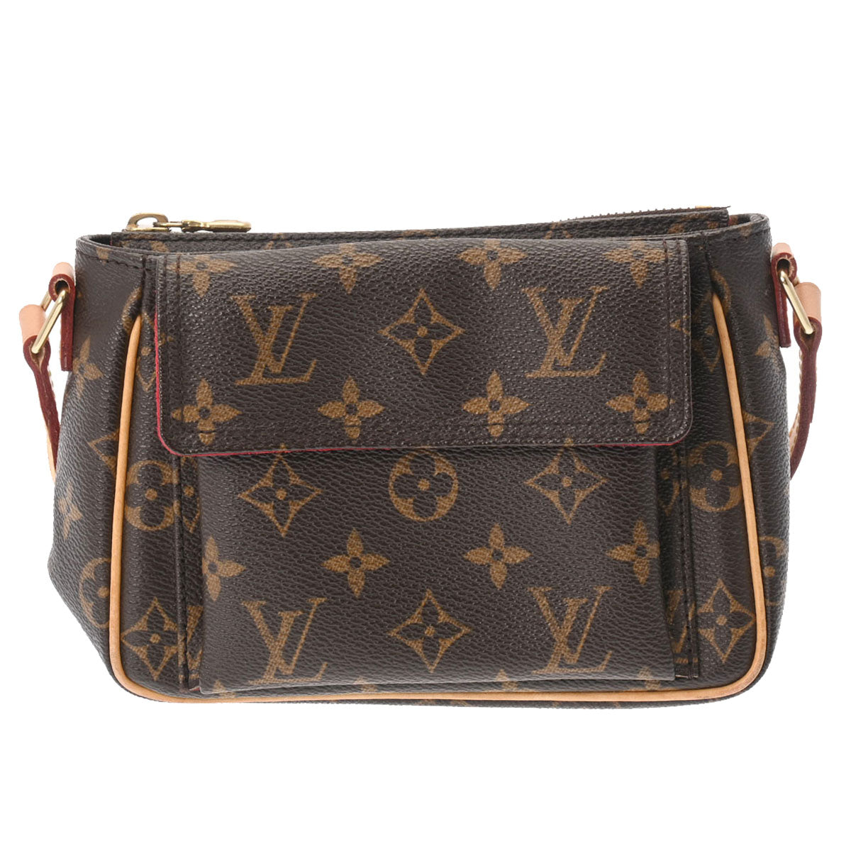 LOUIS VUITTON ルイヴィトン モノグラム ヴィバシテ PM ブラウン M51165 レディース モノグラムキャンバス ショルダーバッグ ABランク 中古 