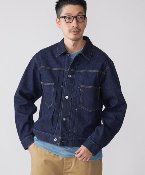 *SHIPS: CONE DENIM 12.5oz デニム トラッカージャケット（セットアップ対応）