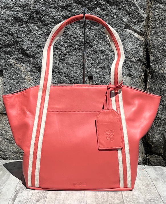 ぱすてるシリーズ ラインTOTE-bag  ORANGE