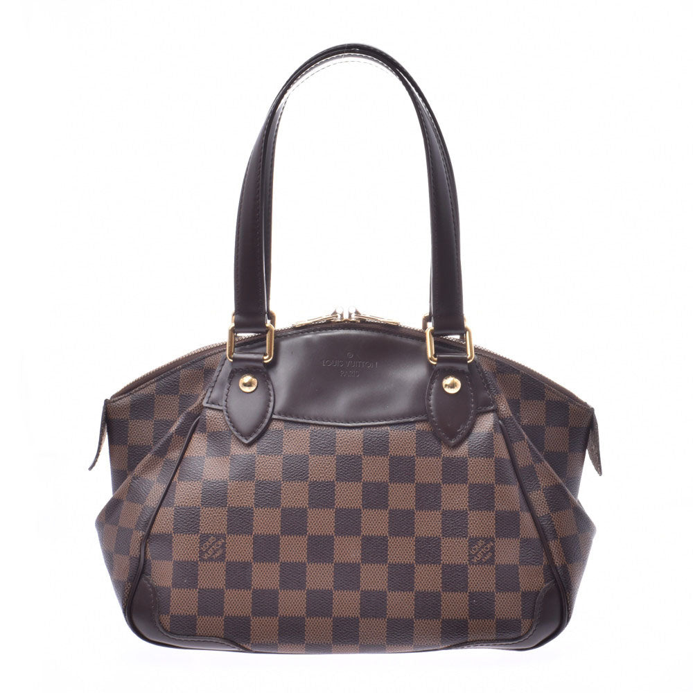 LOUIS VUITTON ルイヴィトン ダミエ ヴェローナPM ブラウン N41117 レディース ハンドバッグ ABランク 中古 