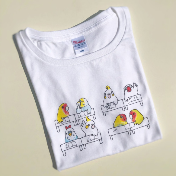 小鳥の学校Tシャツ（送料込み）