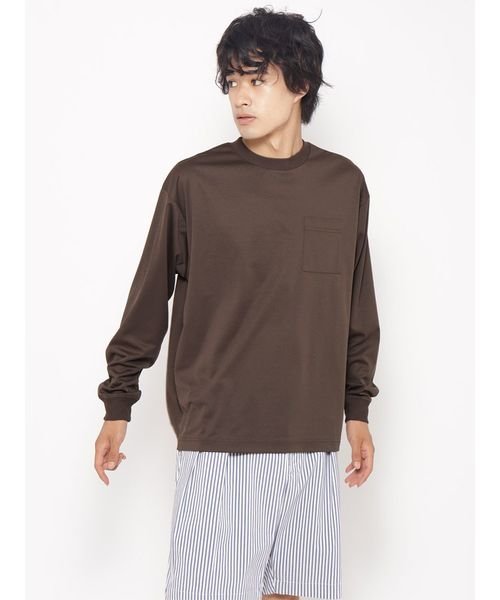 テックドライジャージ オーバーサイズ長袖Tシャツ MENS