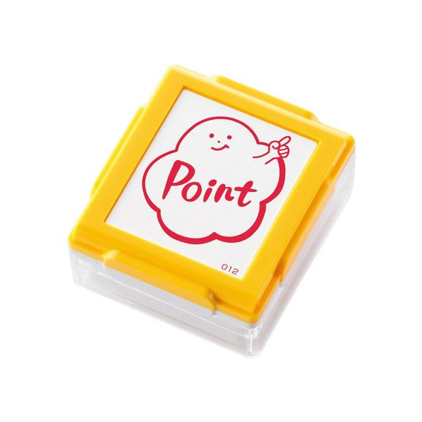 シヤチハタ いいね!スタンプくん イエロー 12Point FC172PM-PEW-A1-R-12