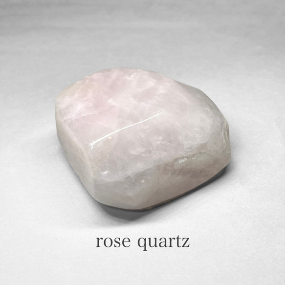 rose quartz polish / ローズクォーツ ポリッシュ B